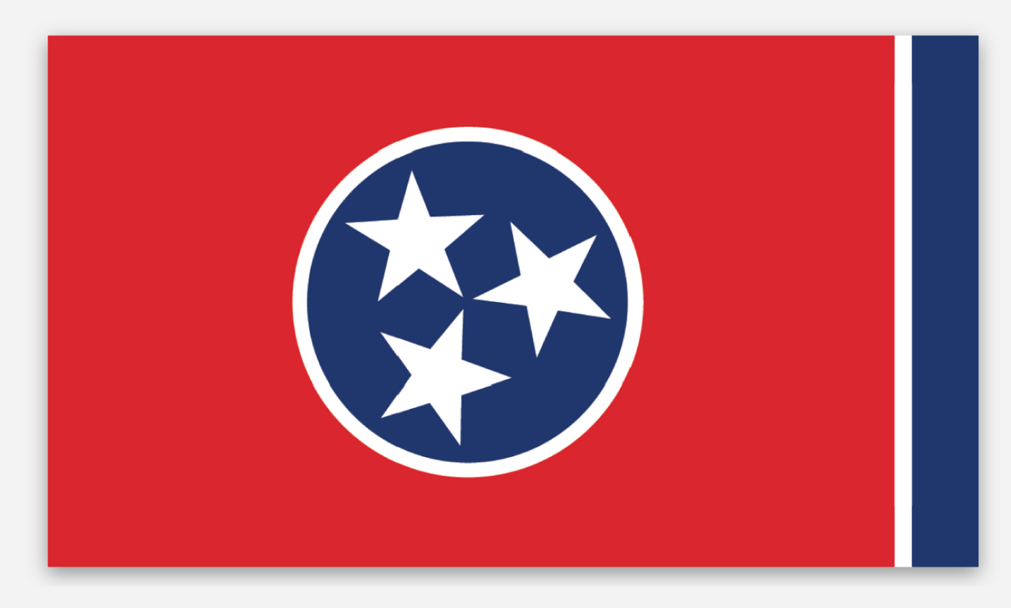 TN Flag Sticker