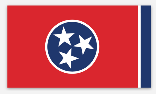 TN Flag Sticker