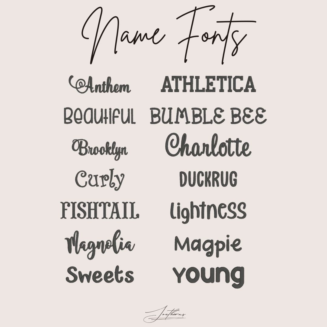 Personalized Seersuckeer Makeup Bag